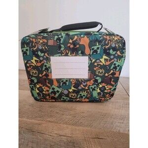 Minecraft Insulated Lunch bag with 10oz Hot food container